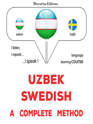 cover image of O'zbekcha--shvedcha